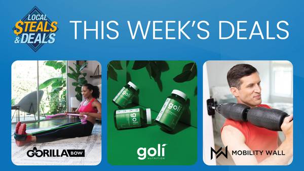 Local Steals & Deals: Well-being made simple: Mobility Wall, Goli Nutrition, Gorilla Bow