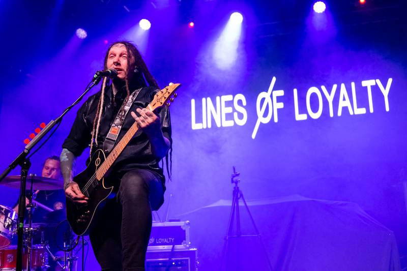 Line of Loyalty performs at the Fillmore Charlotte on Feb. 6, 2024.