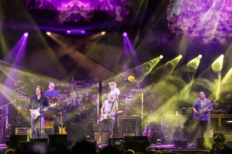 Dead & Company perform for a sold-out crowd at Charlotte’s PNC Music Pavilion. Oct. 11, 2021.
