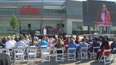 Pharmaceutical company Eli Lilly opens Concord campus