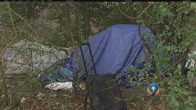 Donations to Charlotte's homeless often left behind