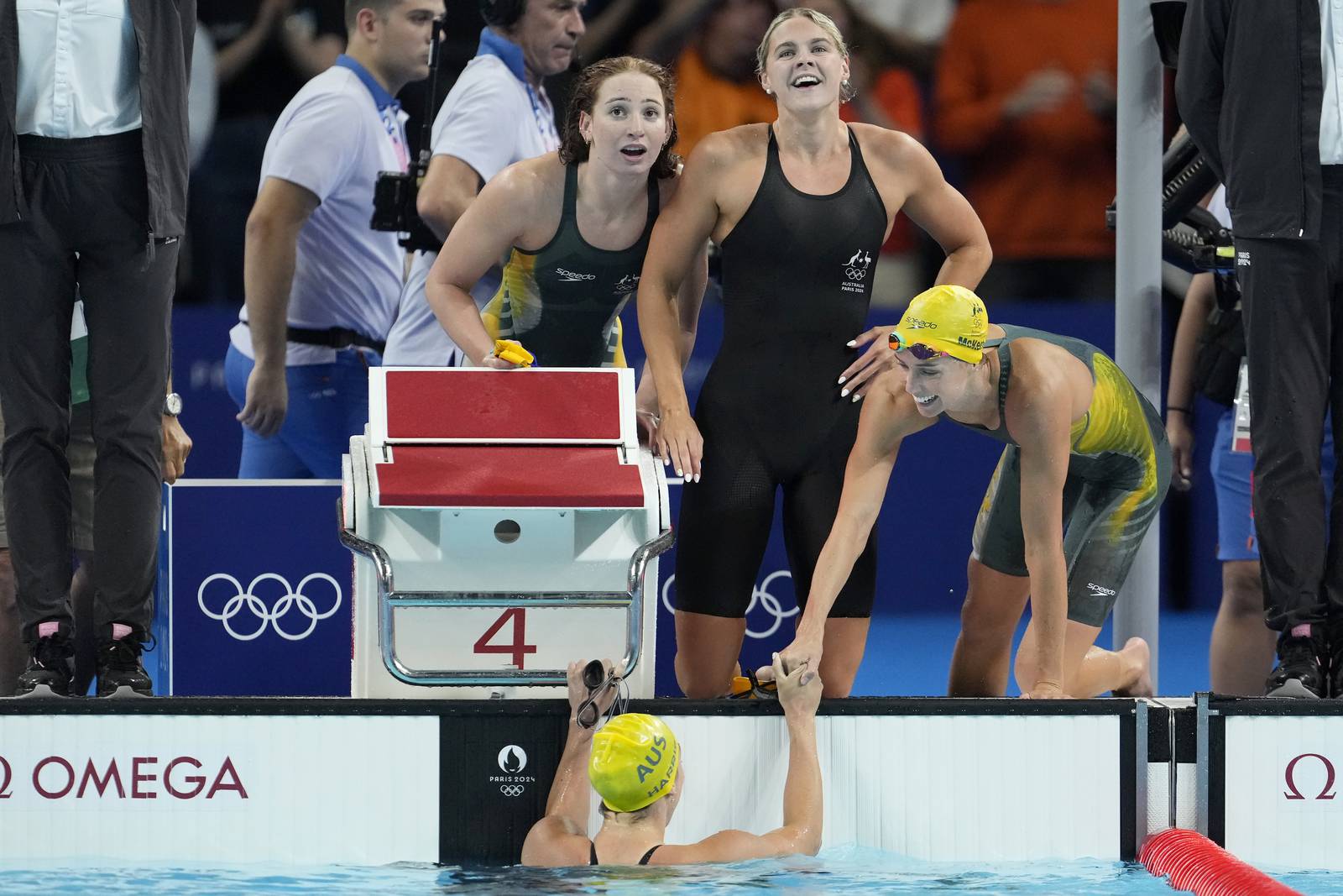 Australian women off to a dominant start in their Olympic swimming