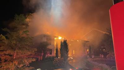 Photos: Fire ravages Union County home