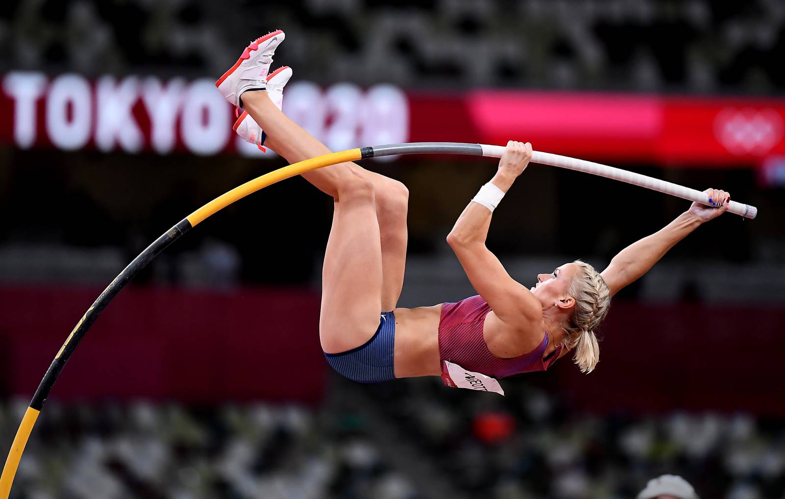 Photos Katie Nageotte wins Olympic gold in women's pole vault WSOC TV