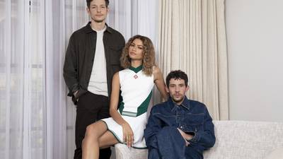 Zendaya, Josh O'Connor and Mike Faist on the steamy love triangle of 'Challengers'