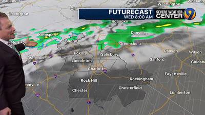 FORECAST: Chance of showers to disrupt stretch of ideal weather