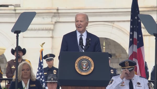 President Biden commends fallen officers as heroes during national memorial