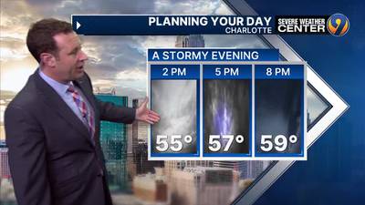 FORECAST: Severe storms, strong winds expected this afternoon