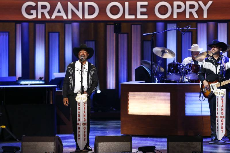 NASHVILLE, TENNESSEE - OCTOBER 30: Darius Rucker performs on stage during the Grand Ole Opry's 5000th Show at The Grand Ole Opry on October 30, 2021 in Nashville, Tennessee. (Photo by Terry Wyatt/Getty Images)