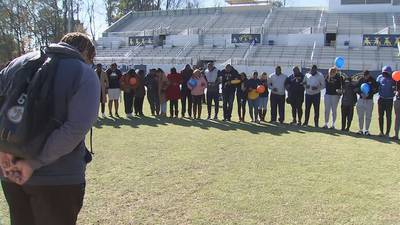 ‘Scared for my generation’: JCSU student-athletes gather to remember slain UVA football players