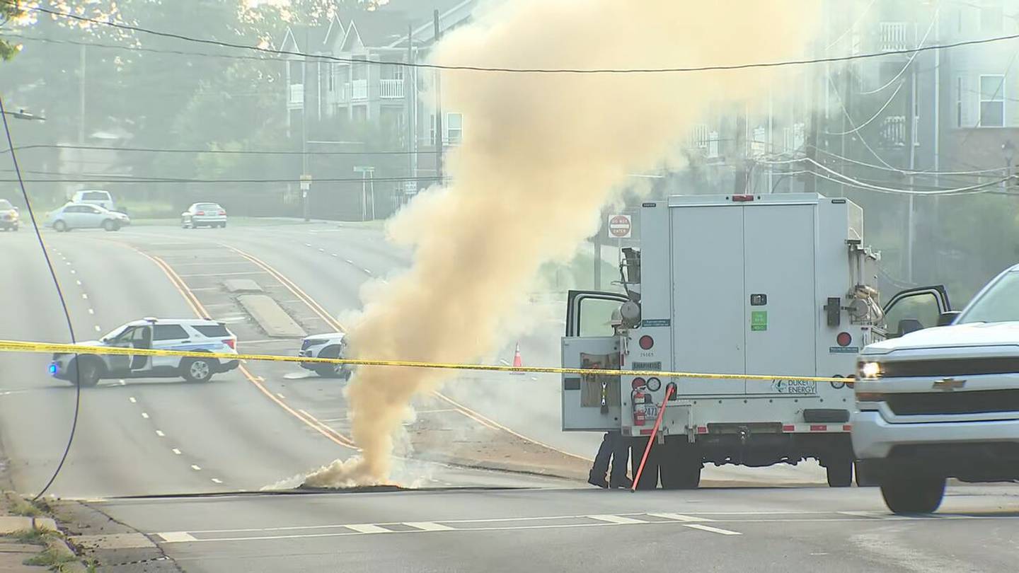 Downed Powerlines Equipment Fire Causes Road Closure In North Charlotte Flipboard 