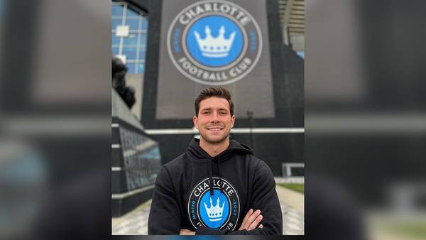 Pro soccer player returns home to play for Charlotte FC