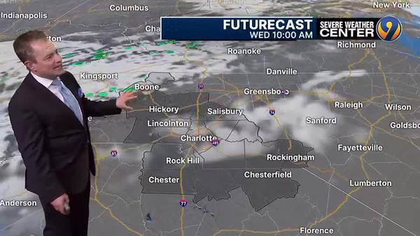 FORECAST: Widespread showers expected