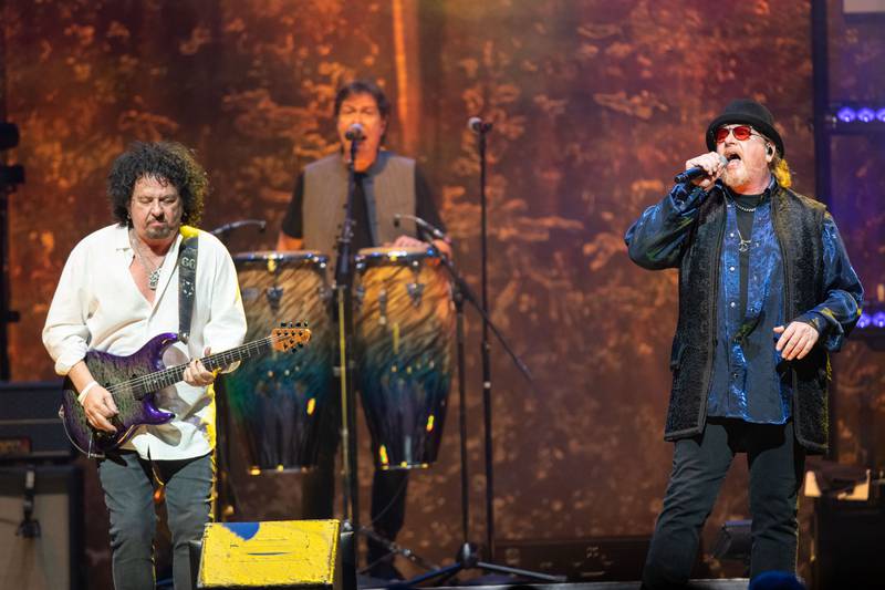 Toto opens for Journey at Charlotte’s Spectrum Center. April 28, 2022.