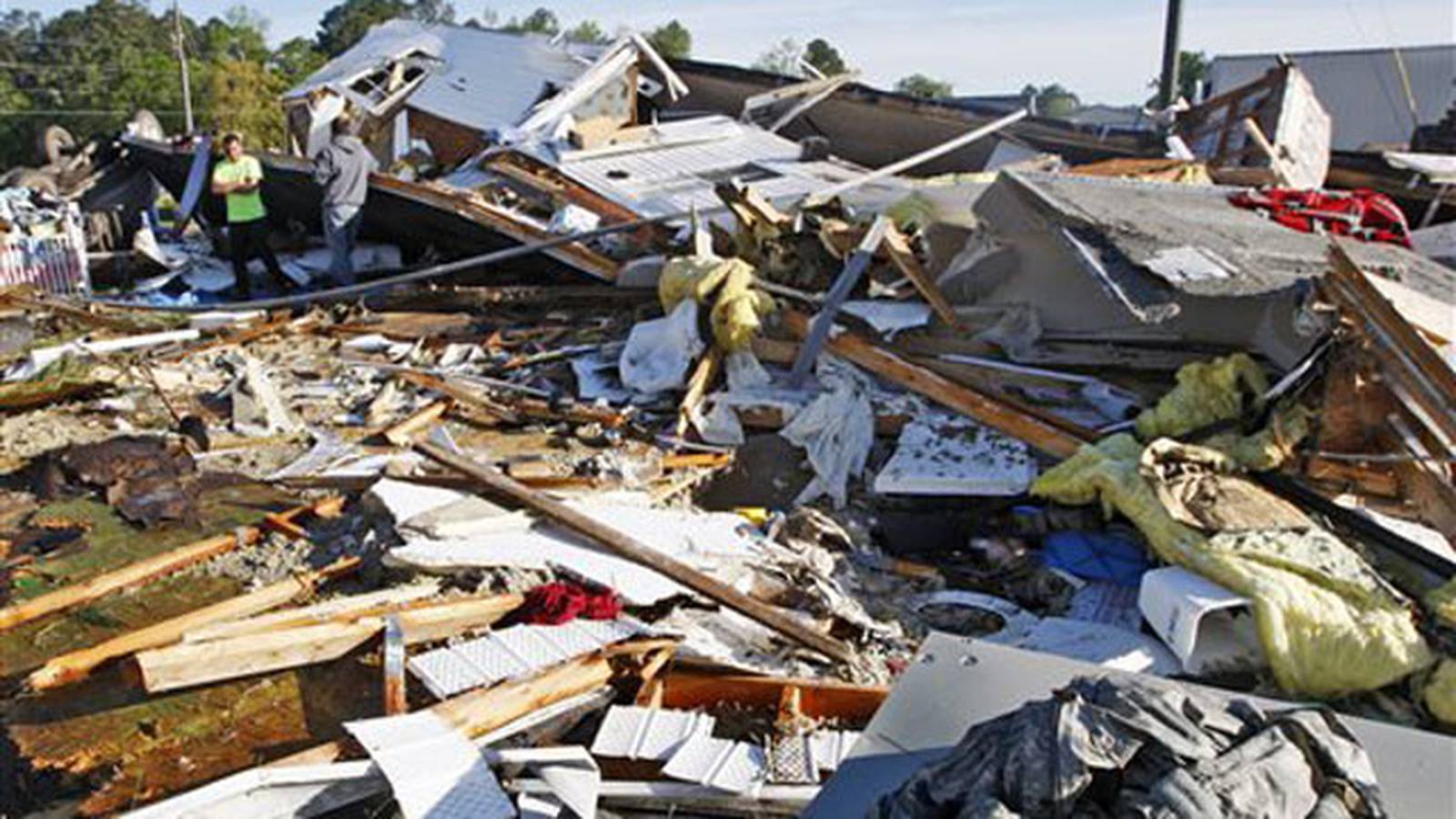 Eastern NC tornadoes damage homes, injure a dozen WSOC TV