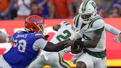 PHOTOS: No. 25 Florida settles for field goals and beats Charlotte 22-7 in Swamp