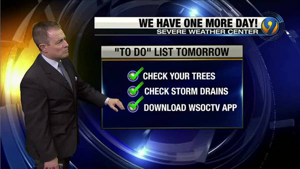 Wednesday night's forecast with Meteorologist John Ahrens