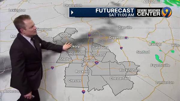 FORECAST:  Showers to linger into Saturday