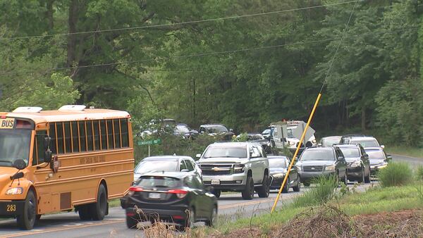 ‘Super bad’: Burke County residents fight traffic due to long carpool lines outside school