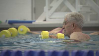Local 96-year-old teaching others importance of staying active through passion of swimming 