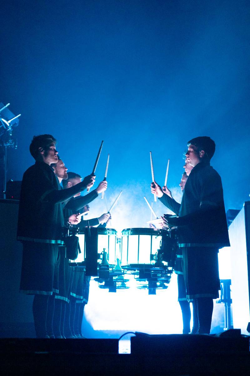 Odesza performs at PNC Music Pavilion in Charlotte on Sept. 14, 2023.