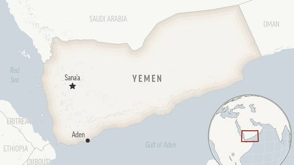 Private security firm says missile fire seen off the Yemen coast in the Red Sea near crucial strait