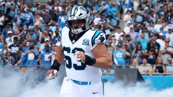 Panthers center Austin Corbett out for the season with torn bicep