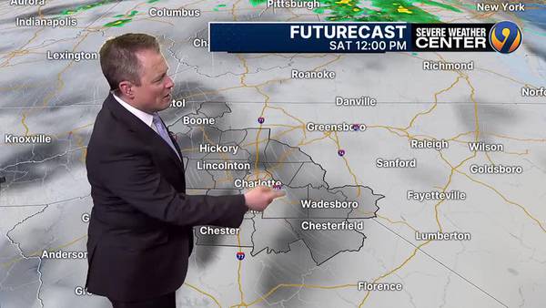 Friday evening's forecast with Chief Meteorologist John Ahrens