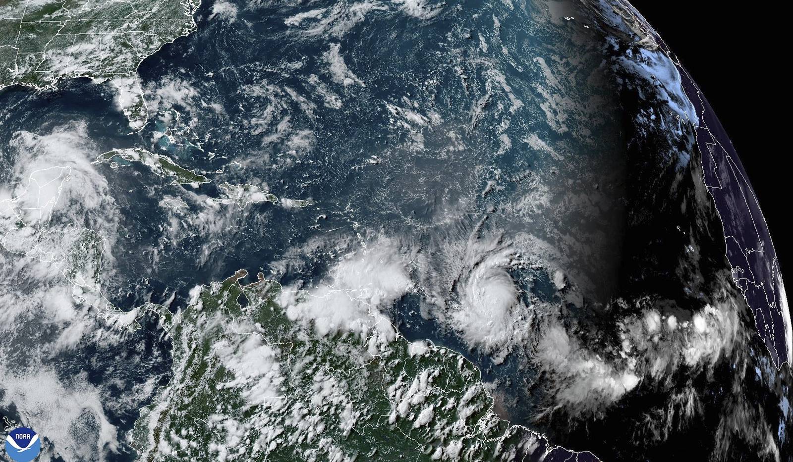 Beryl strengthens into hurricane in Atlantic, forecast to grow into