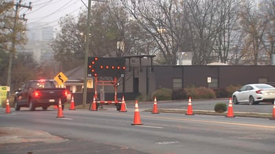 Lanes close for monthslong project in Plaza Midwood