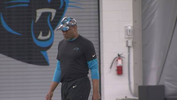 Panthers ramp up intensity on first practice day with interim HC Steve Wilks