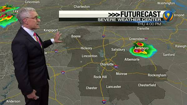 Thursday evening's forecast with Chief Meteorologist Steve Udelson