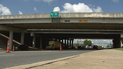 More bridge repairs made after debris falls from I-77 overpass in Rock Hill again