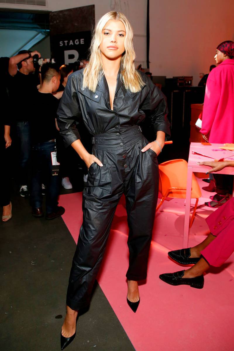 NEW YORK, NEW YORK - SEPTEMBER 07: Sofia Richie attends the Rebecca Minkoff presentation during New York Fashion Week: The Shows on September 07, 2019 in New York City. (Photo by John Lamparski/Getty Images for NYFW: The Shows)