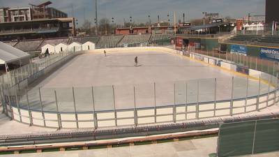 Ice hockey action coming to Truist Field this week