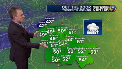 FORECAST: Storms push east setting up for nice weekend