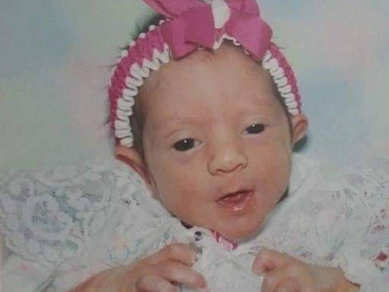 Erica Parsons was adopted by Casey and Sandy Parsons as an infant.