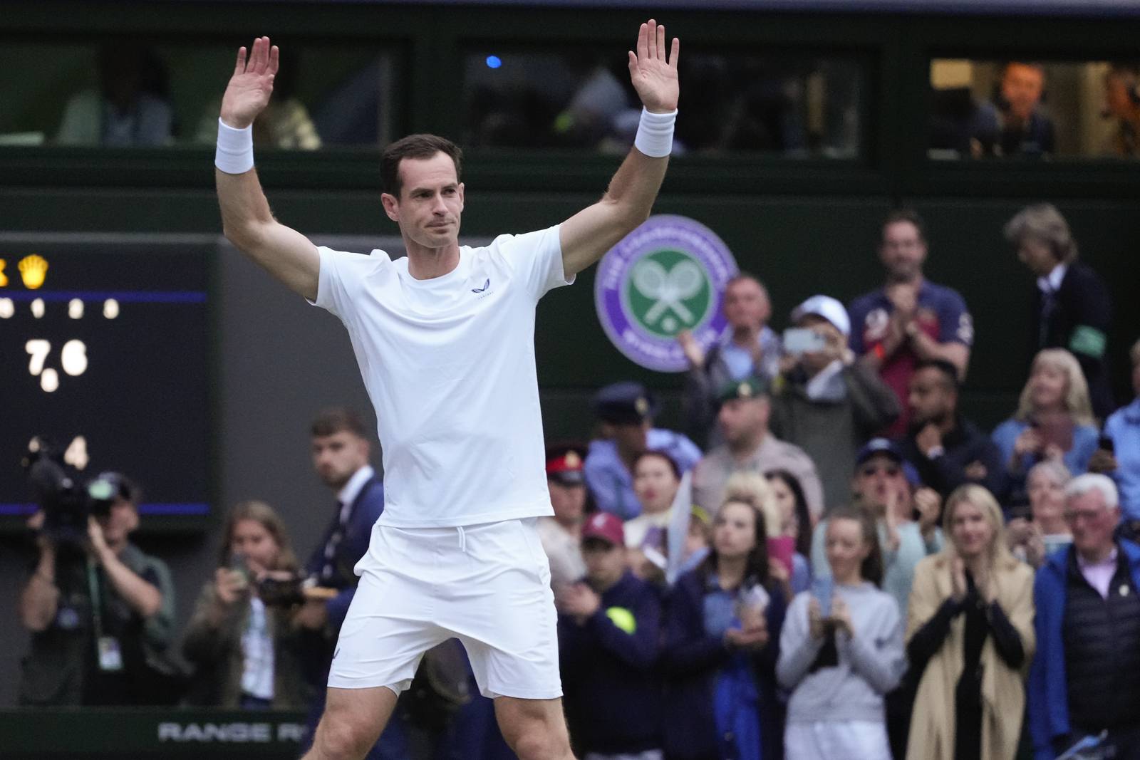 Andy Murray's Wimbledon farewell tour begins with a loss in doubles