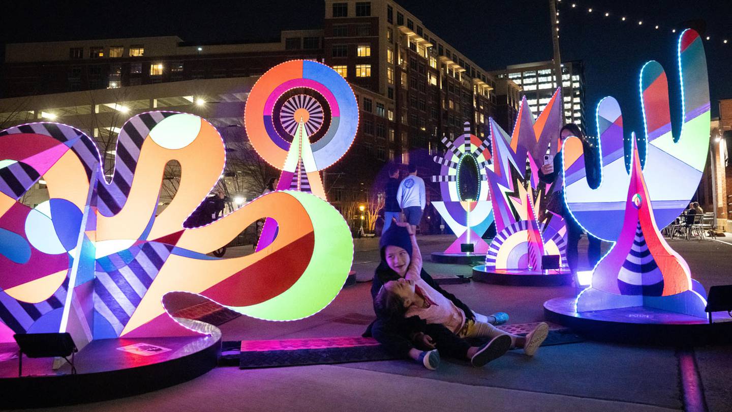 South End shines brightly with return of interactive light display ...