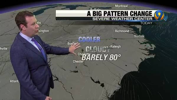 Tuesday morning forecast with Meteorologist Keith Monday