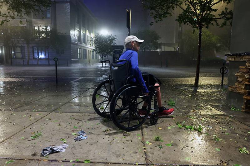 Photos Hurricane Milton slams Florida WSOC TV