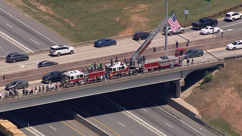 Multiple agencies and members of the community came together on Wednesday to show their respect for Deputy U.S. Marshal Thomas Weeks, one of four officers who were killed in the line of duty.