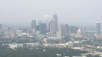 PHOTOS: Code Red Air Quality Alert issued for most of Charlotte region