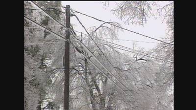 IMAGES: Ice storm of 2002 in the Carolinas