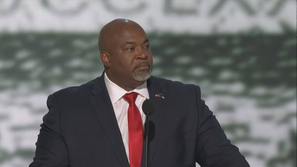 Lt. Gov. Mark Robinson speaks at Republican National Convention in Milwaukee