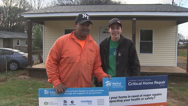 ‘God did this’: Man thankful for nonprofit that helped save deteriorating home