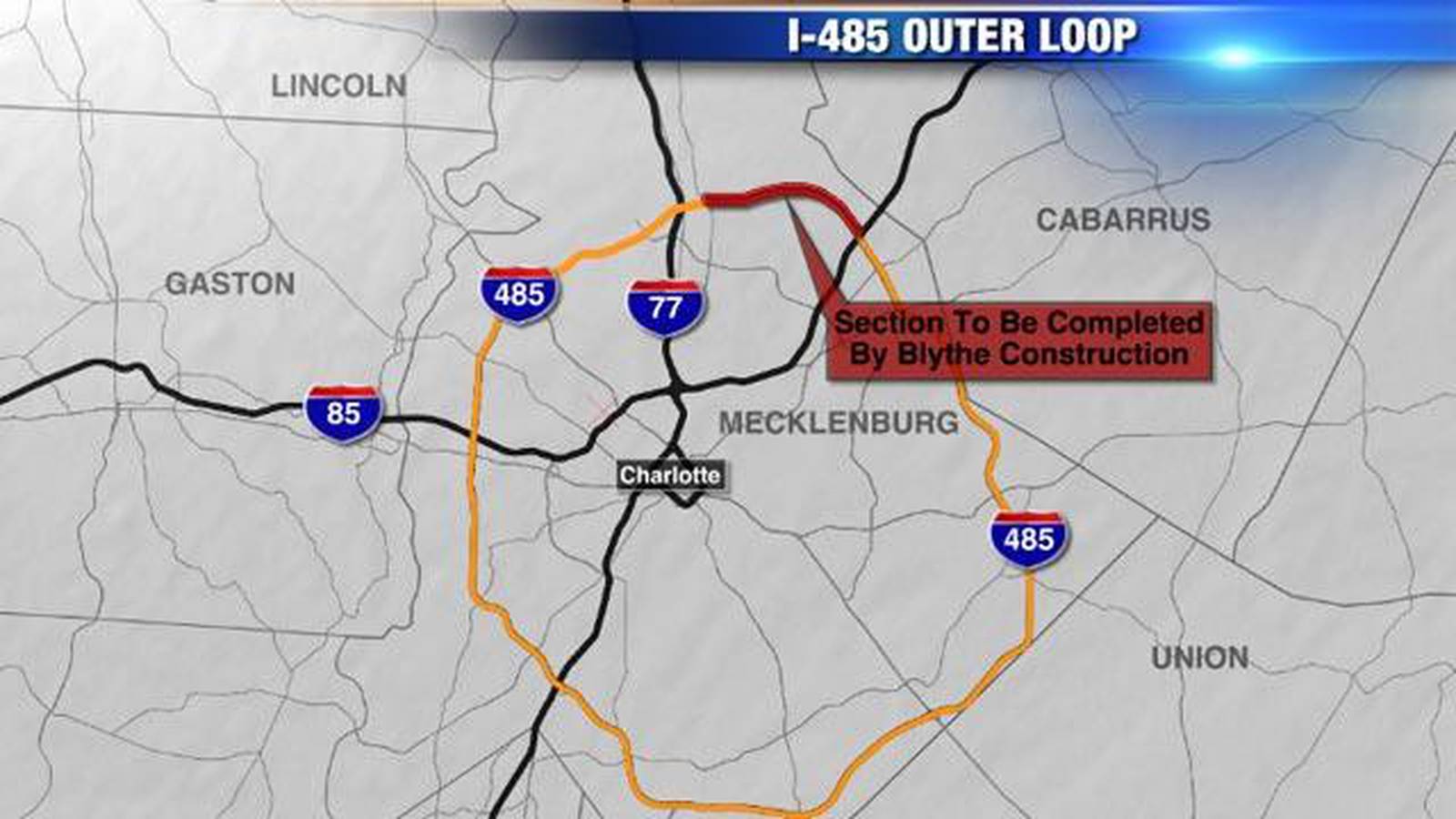 Perdue Unveils Contract Award For I-485 Loop – WSOC TV