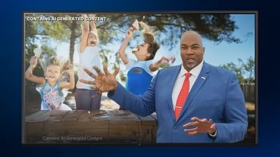 New NC political ad draws criticism for using AI-generated images