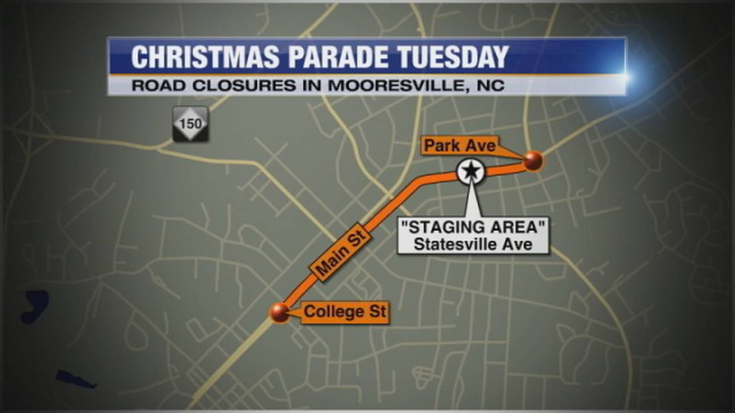 2015 Montgomery Capital Christmas Parade details, road closures