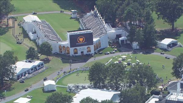 Presidents Cup kicks off at Quail Hollow; former presidents, celebrities attend 